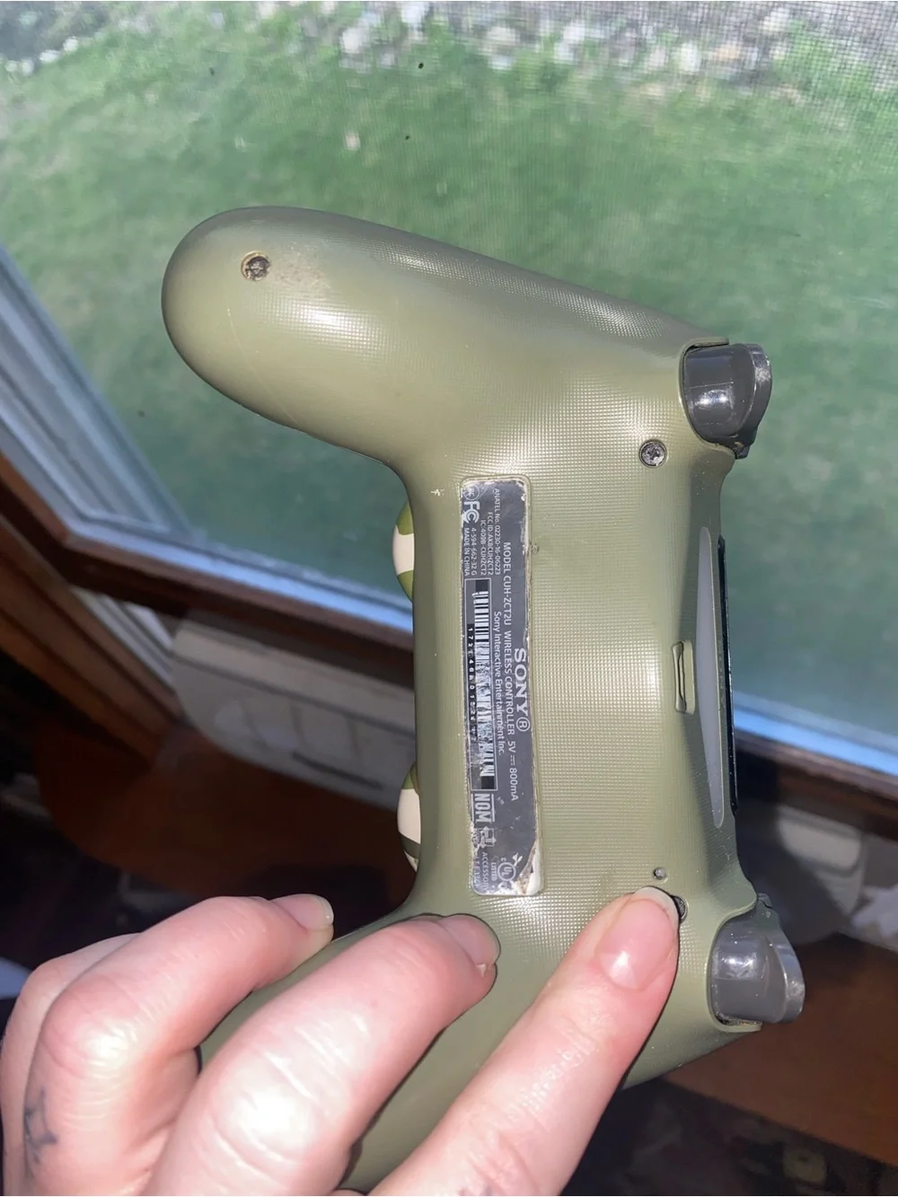 Camouflage Green PlayStation Controller - Wireless Gamepad